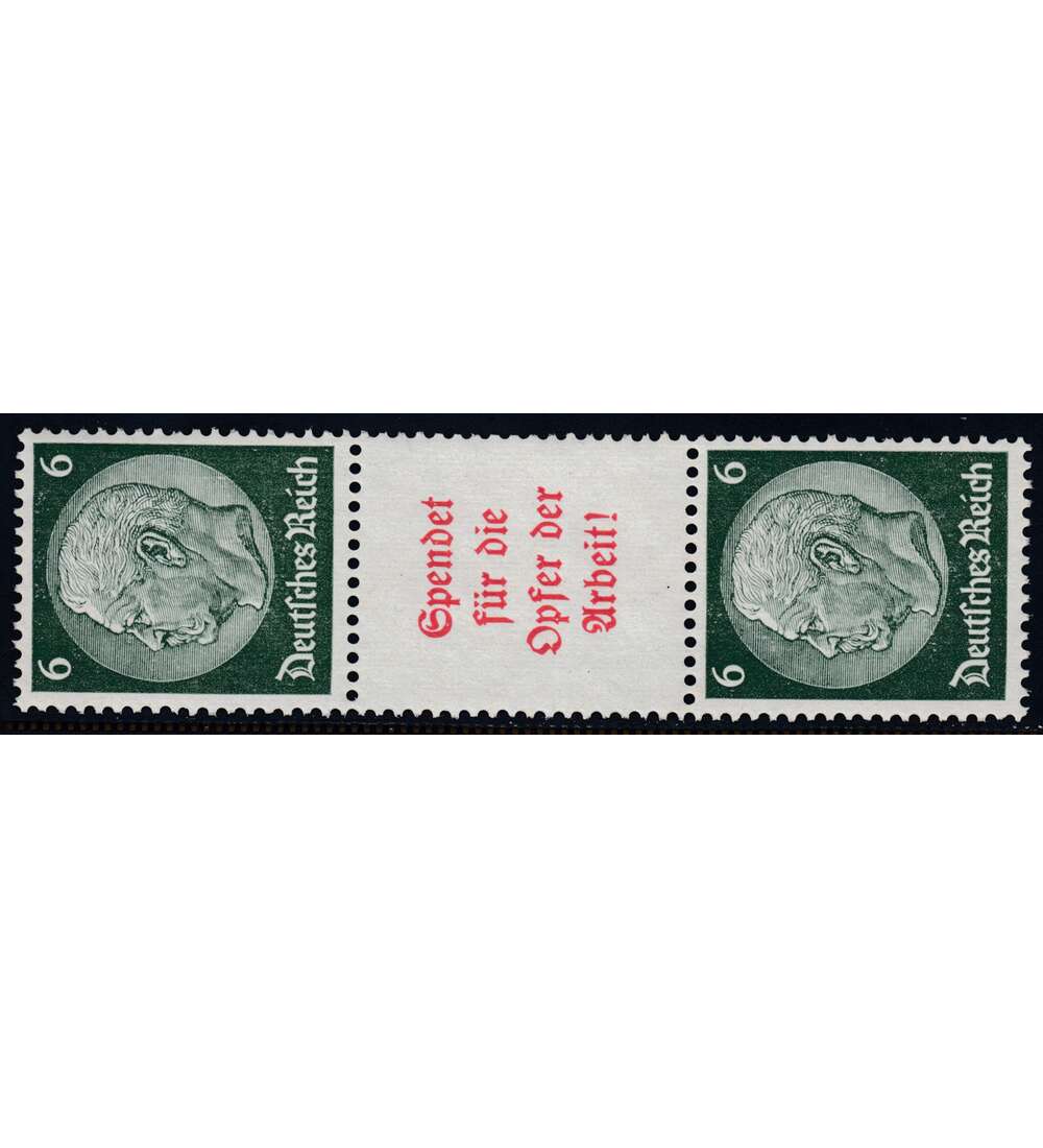 Deutsches Reich Zusammendruck S126 postfrisch Hindenburg 1934/1936 (6+A5+6)