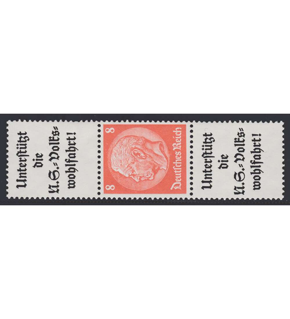 Deutsches Reich Zusammendruck S132 postfrisch Hindenburg 1934 (A8.1+8+A8.1)
