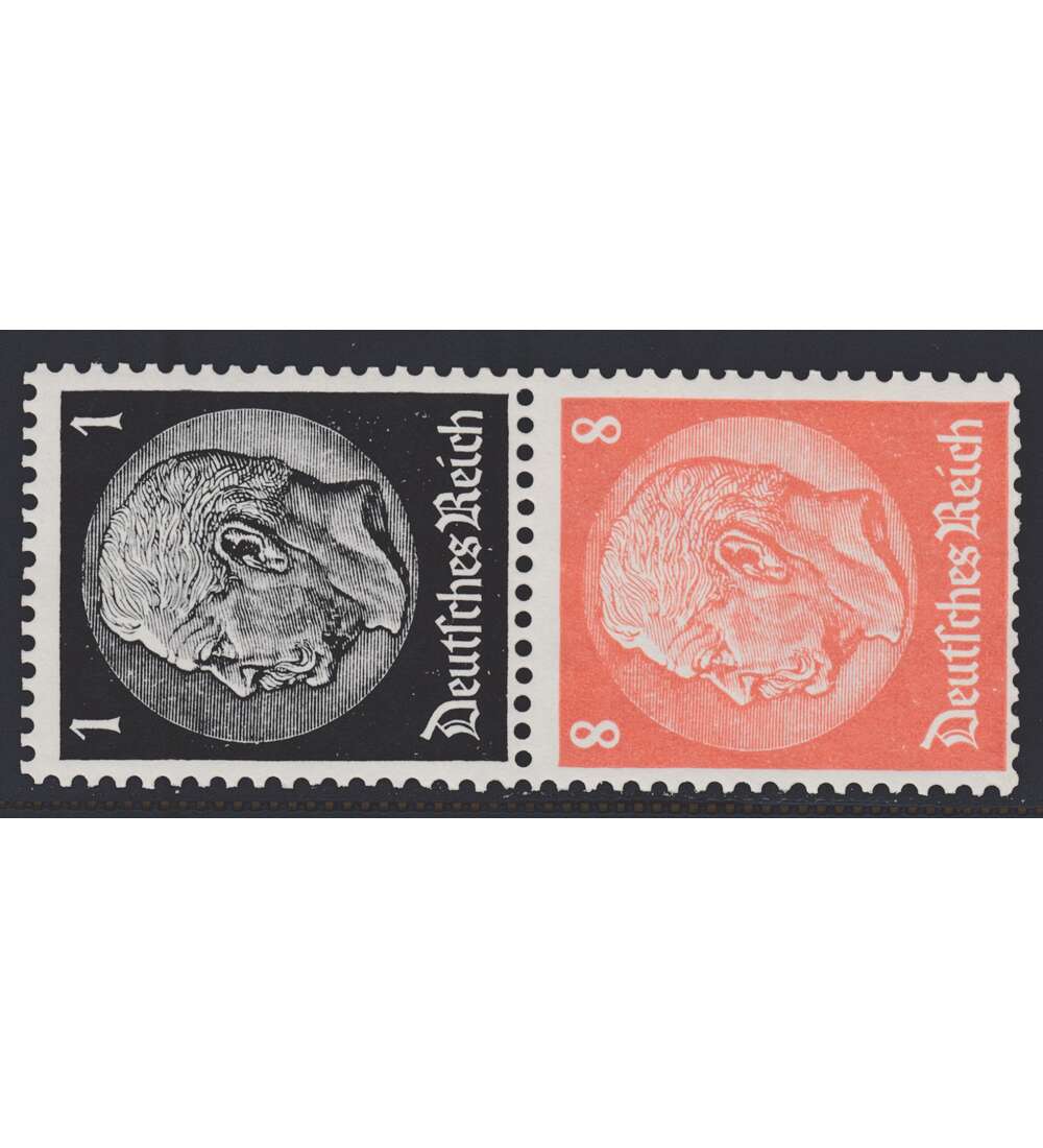 Deutsches Reich Zusammendruck S135 postfrisch Hindenburg 1934/1936 (1+8)
