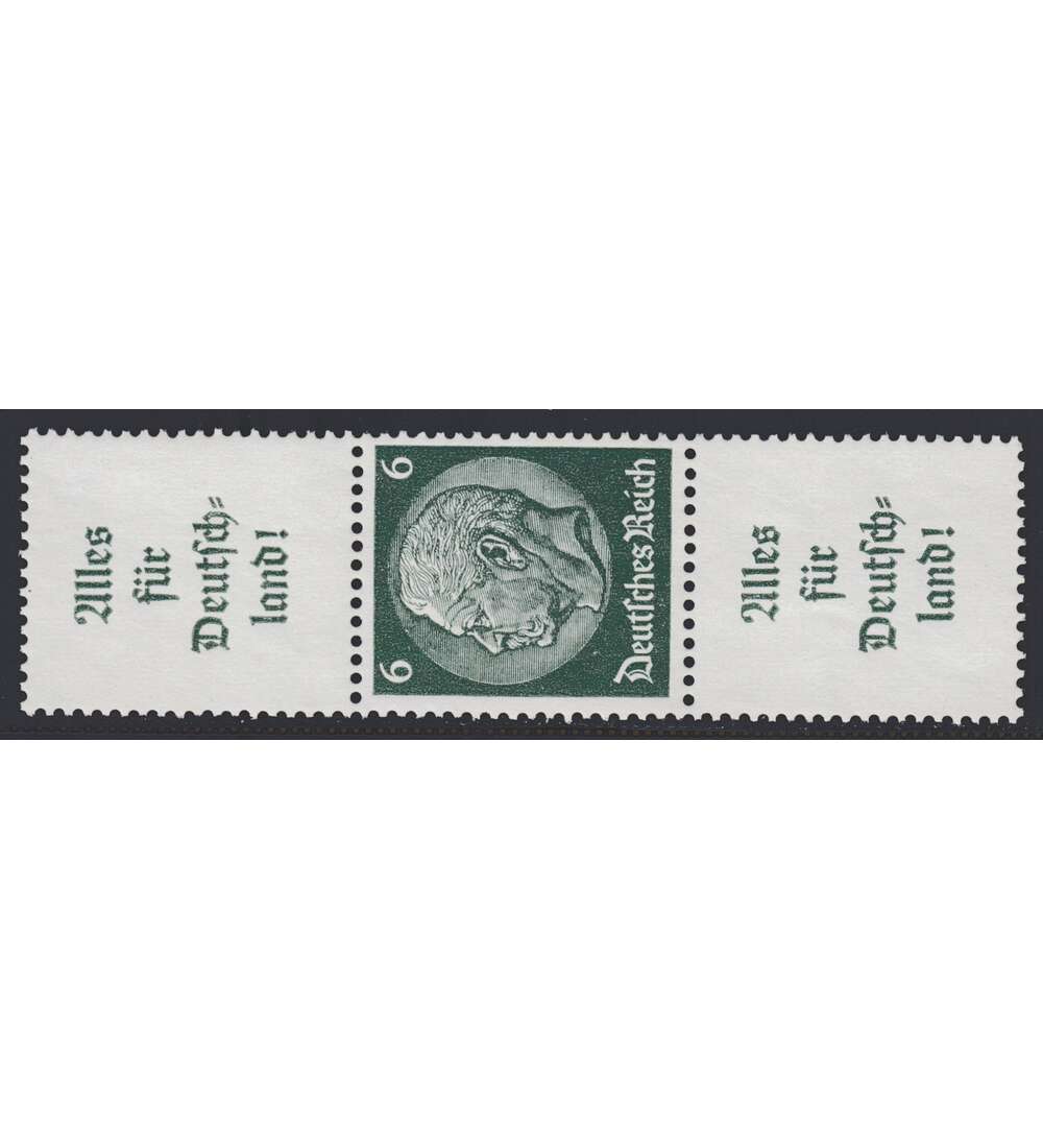 Deutsches Reich Zusammendruck S140 postfrisch Hindenburg 1934/1936 (A9+6+A9)
