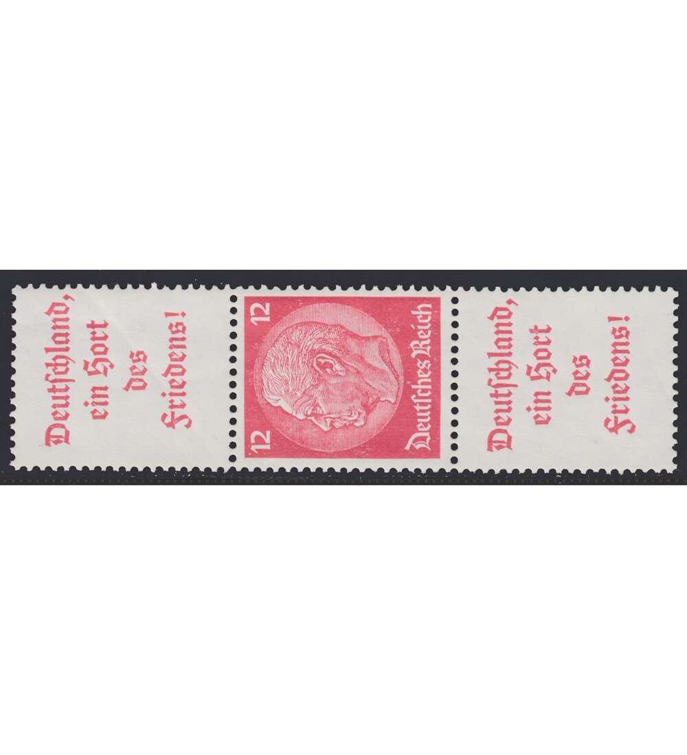 Deutsches Reich Zusammendruck S144 postfrisch Hindenburg 1934 (A10+12+A10)