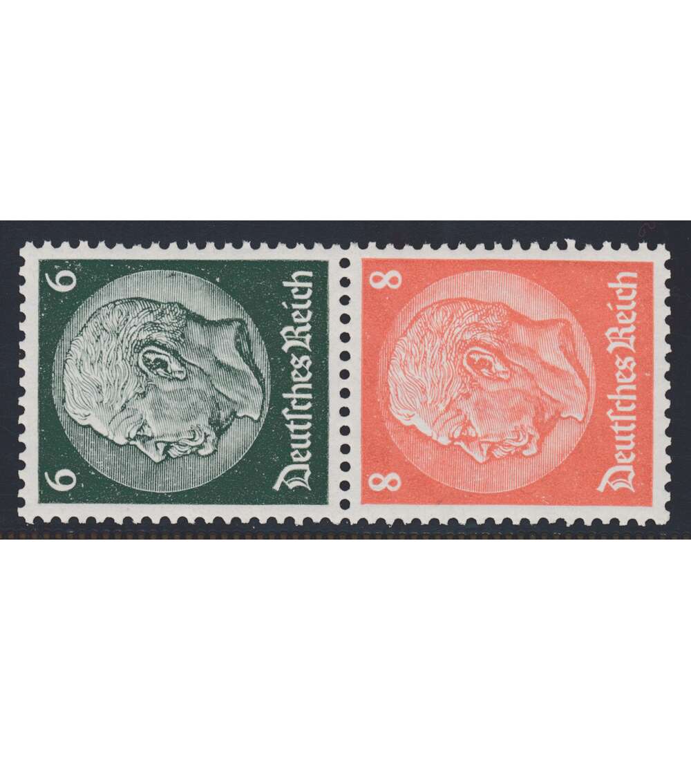 Deutsches Reich Zusammendruck S159 postfrisch Hindenburg 1937 (6+8)