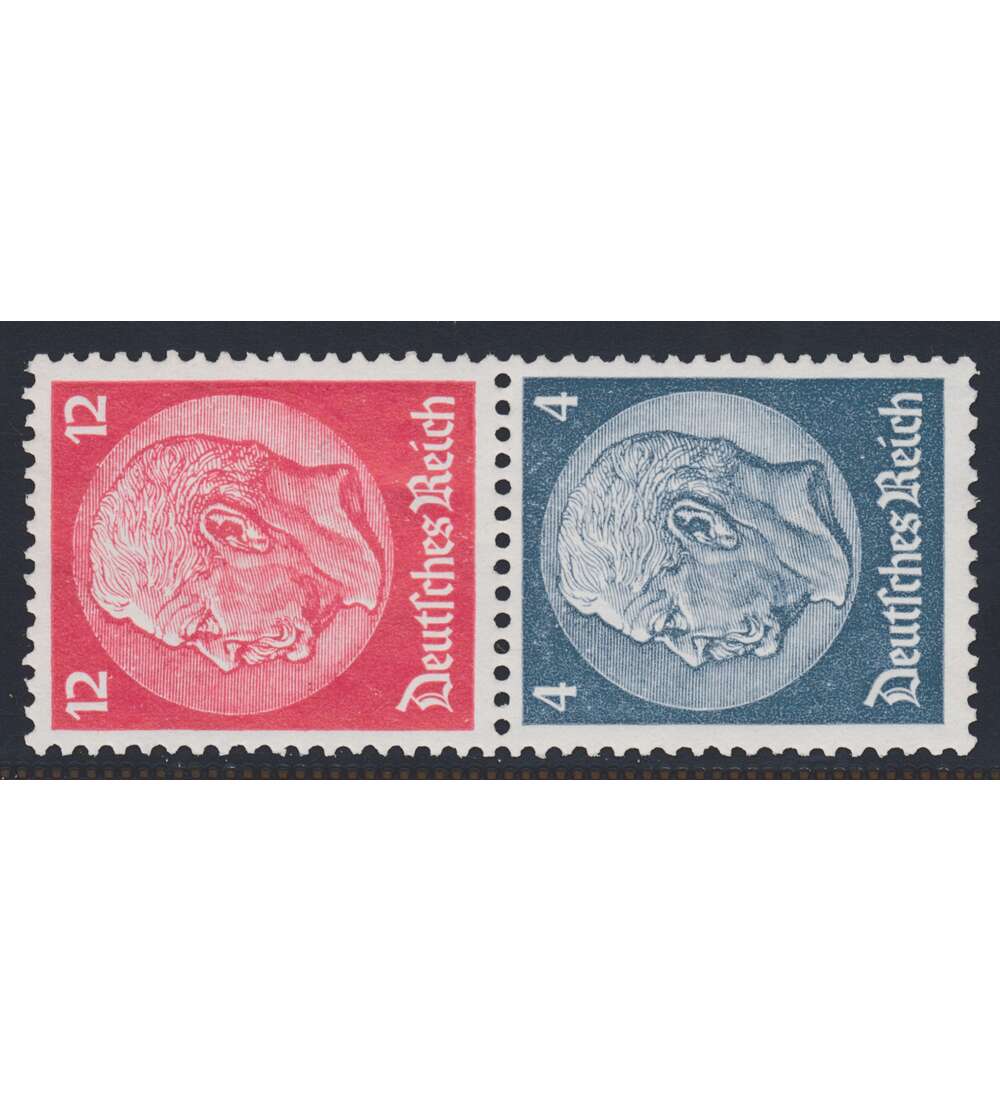 Deutsches Reich Zusammendruck S165 postfrisch Hindenburg 1937 (4+12+4)