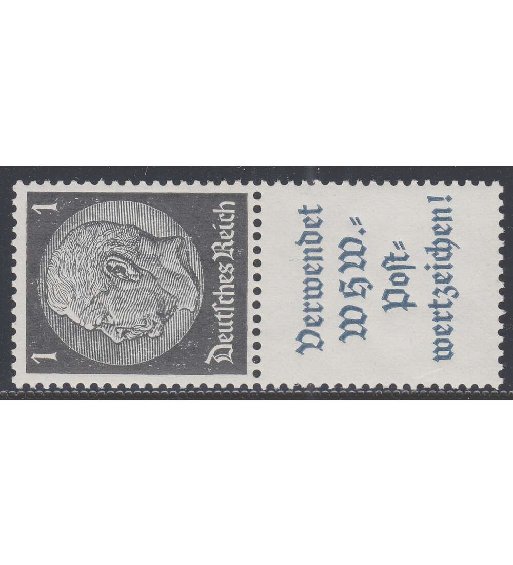 Deutsches Reich Zusammendruck S169 postfrisch Hindenburg 1939 (1+A12)