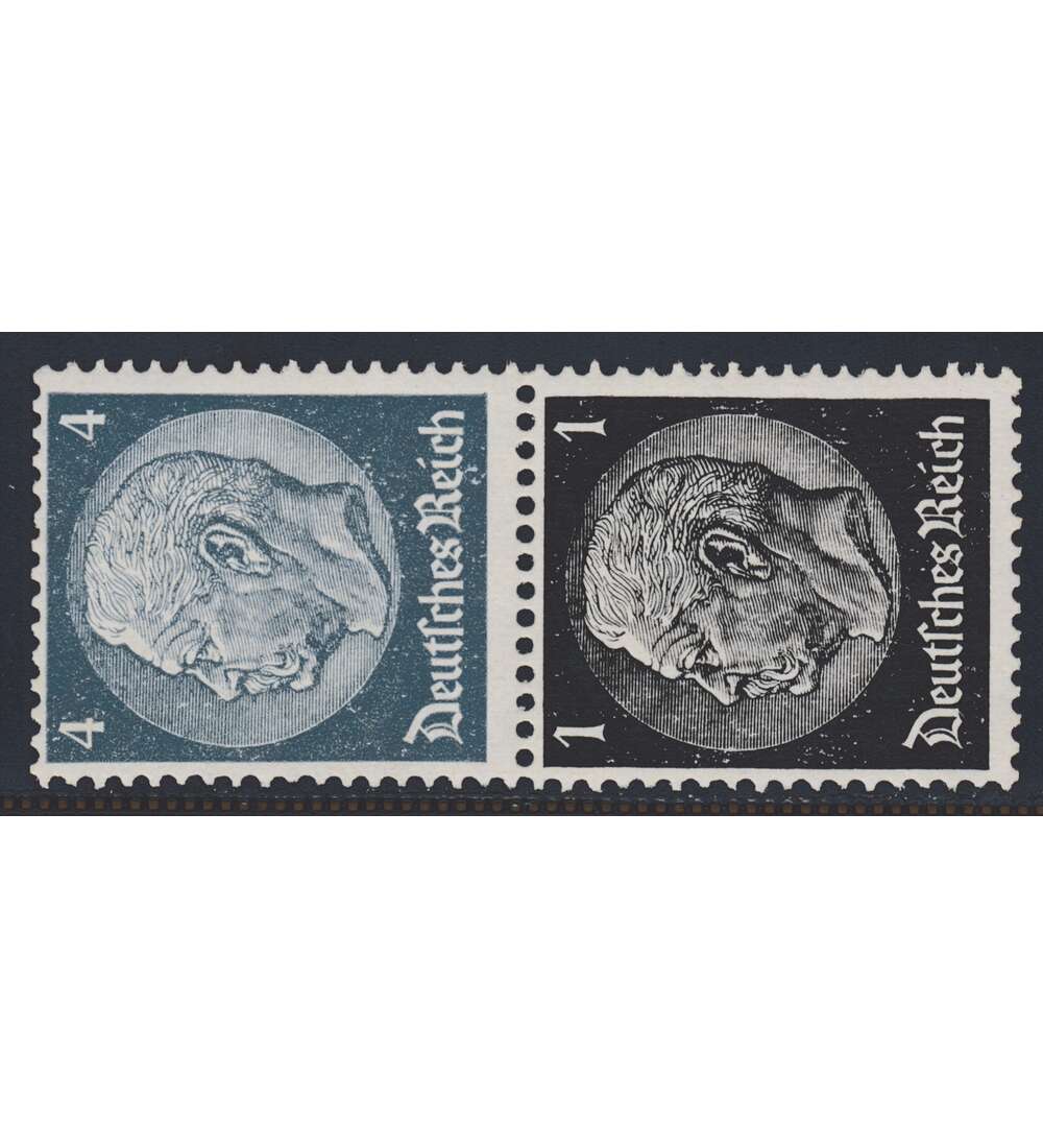 Deutsches Reich Zusammendruck S171 postfrisch Hindenburg 1939 (4+1)