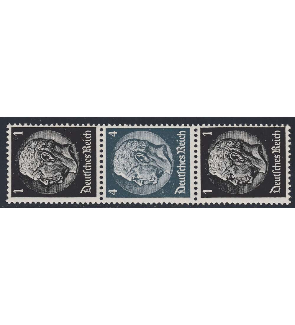 Deutsches Reich Zusammendruck S174 postfrisch Hindenburg 1939 (1+4+1)