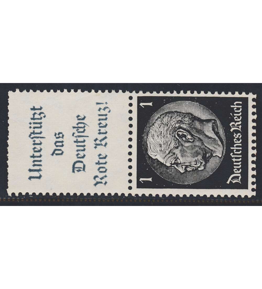 Deutsches Reich Zusammendruck S211 postfrisch ** Hindenburg 1940 (A17.1+1)