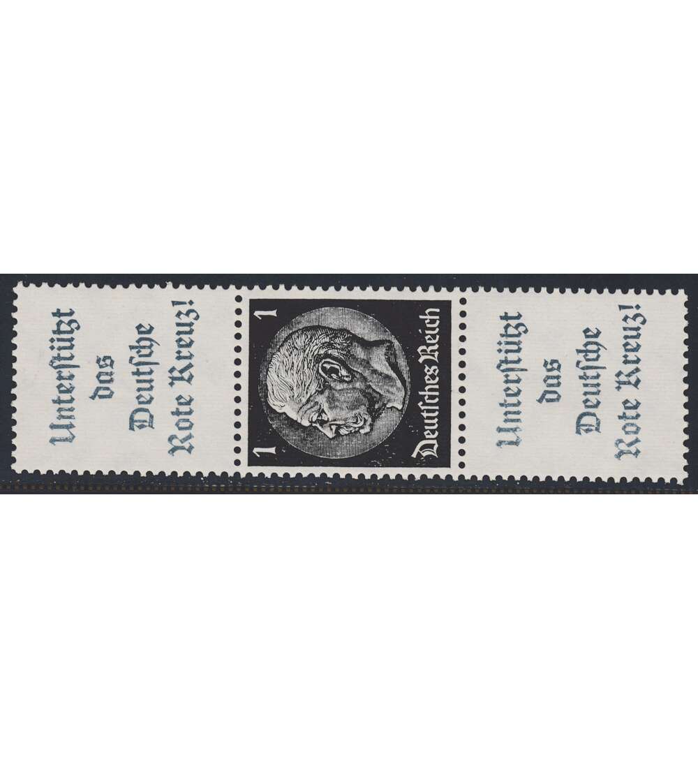 Deutsches Reich Zusammendruck S212 postfrisch ** Hindenburg (A17.1+1+A17.1)