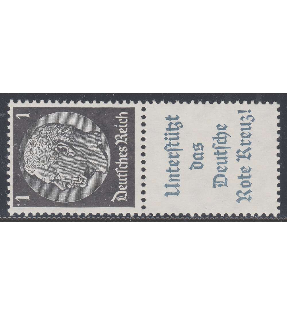 Deutsches Reich Zusammendruck S213 postfrisch ** Hindenburg 1940 (1+A17.1)