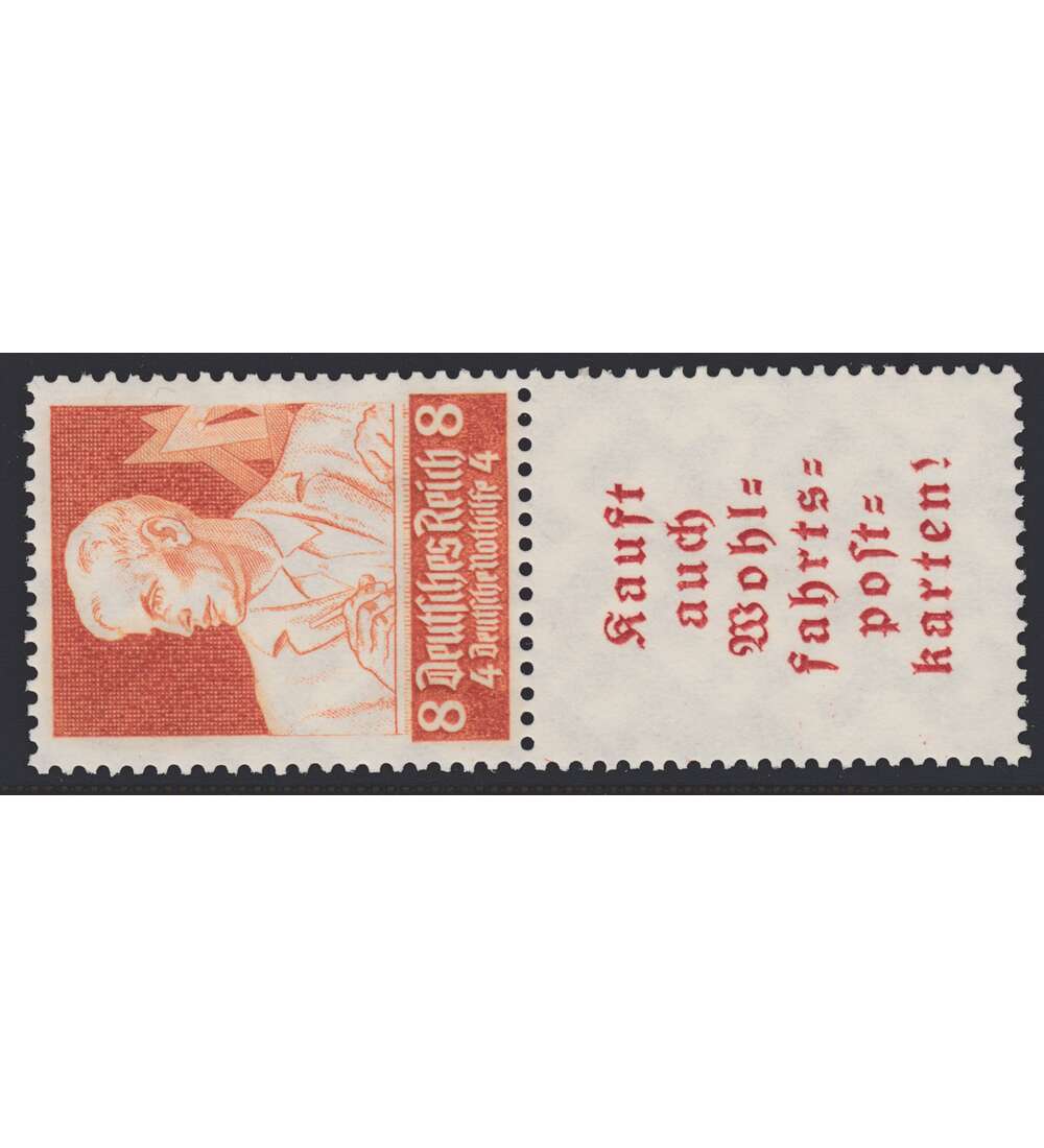 Deutsches Reich Zusammendruck S223 postfrisch ** Nothilfe 1934 St�nde (8+A6)