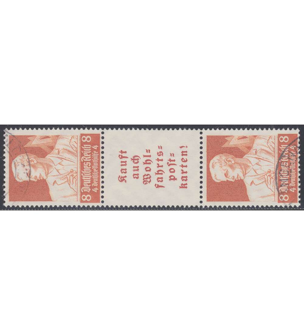 Deutsches Reich Zusammendruck S224 postfrisch ** Nothilfe 1934 Stnde (8+A6+8)
