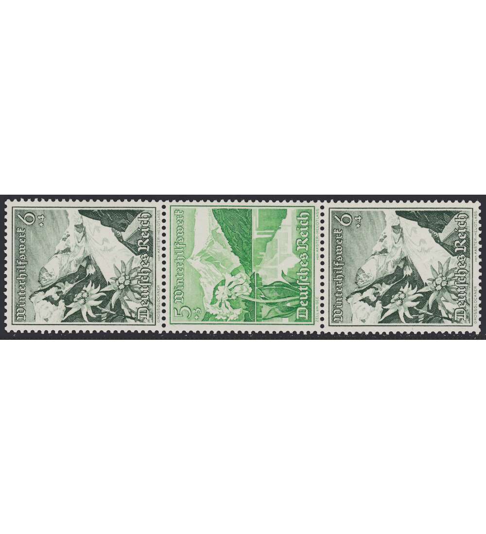 Deutsches Reich Zusammendruck S248 postfrisch ** Winterhilfe 1938 (6+5+6)