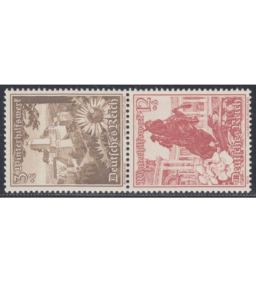 Deutsches Reich Zusammendruck S251 postfrisch ** Winterhilfe 1938 (3+12)