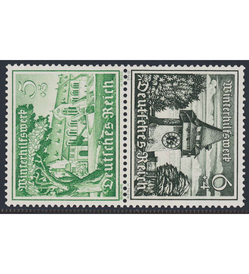 Deutsches Reich Zusammendruck SK35 postfrisch ** Winterhilfe 1939 (6+5)