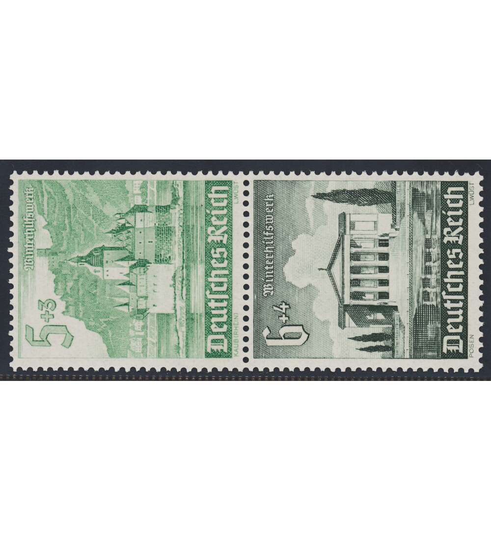Deutsches Reich Zusammendruck S258 postfrisch ** Winterhilfe 1940 (5+6)