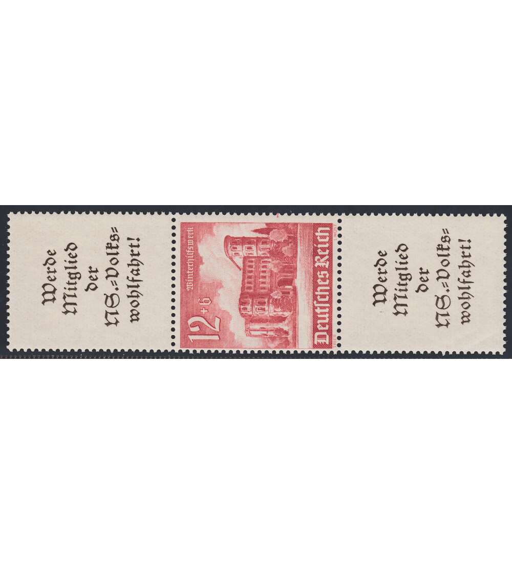 Deutsches Reich Zusammendruck S265 postfrisch ** Winterhilfe 1940 (A11.3+12+A11.3)