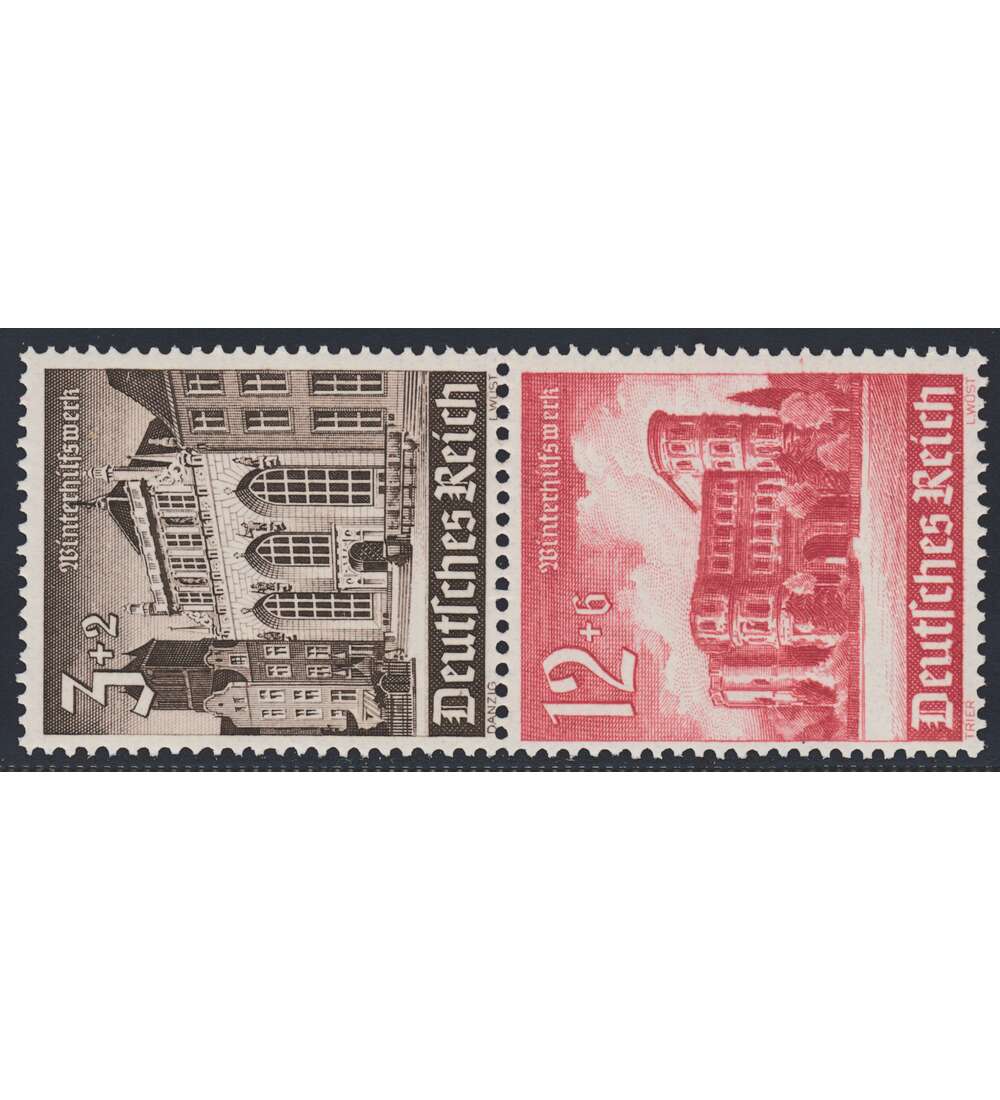Deutsches Reich Zusammendruck S268 postfrisch ** Winterhilfe 1940 (3+12)
