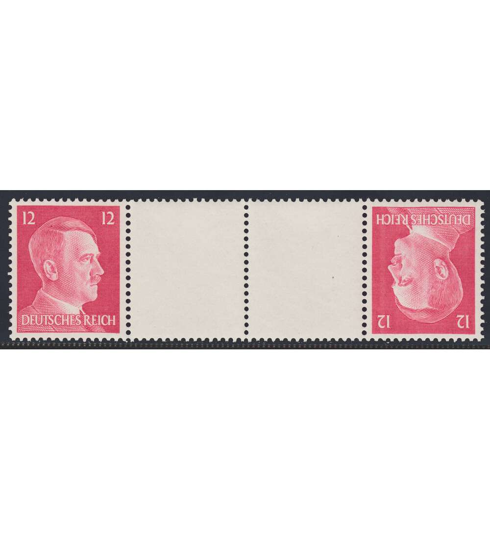 Deutsches Reich Zusammendruck KZ41 postfrisch Hitler 1941 (12+Z+Z+12)