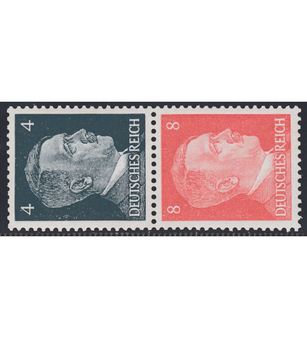 Deutsches Reich Zusammendruck S278 postfrisch Hitler 1941 (4+8)