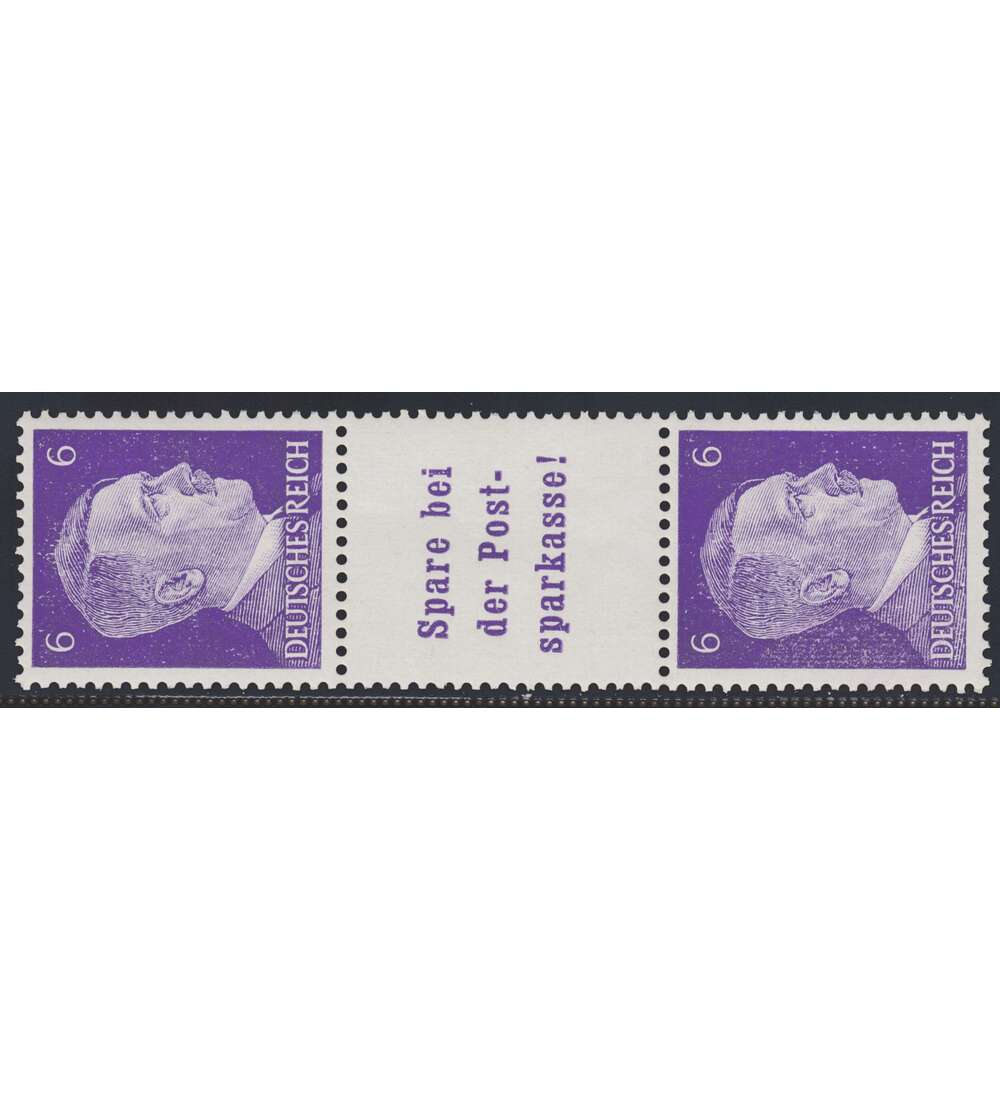 Deutsches Reich Zusammendruck S285 postfrisch Hitler 1941 (6+A13.4+6)