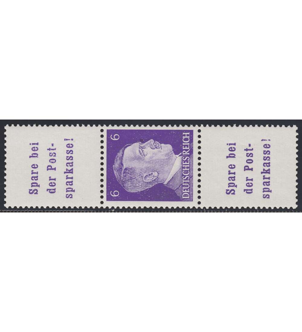 Deutsches Reich Zusammendruck S287 postfrisch Hitler 1941 (A14.3+6+A14.3)