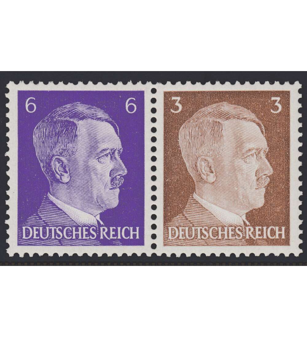 Deutsches Reich Zusammendruck W149 postfrisch Hitler 1941 (6+3)