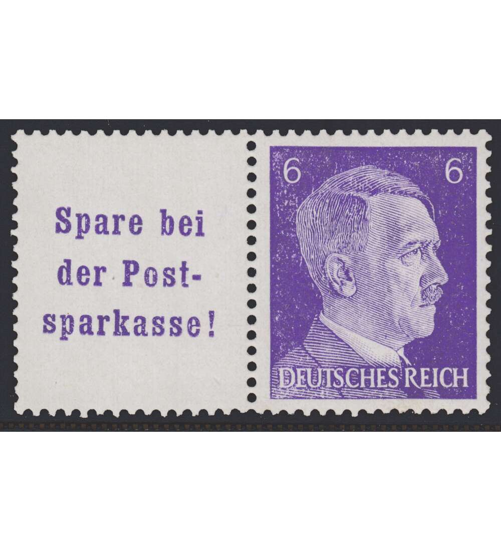 Deutsches Reich Zusammendruck W154 postfrisch Hitler 1941 (A13.4+6)
