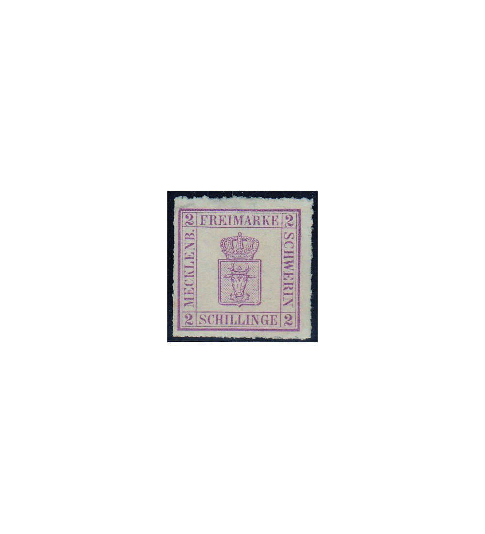 Mecklenburg-Schwerin           Nr. 6a ungestempelt