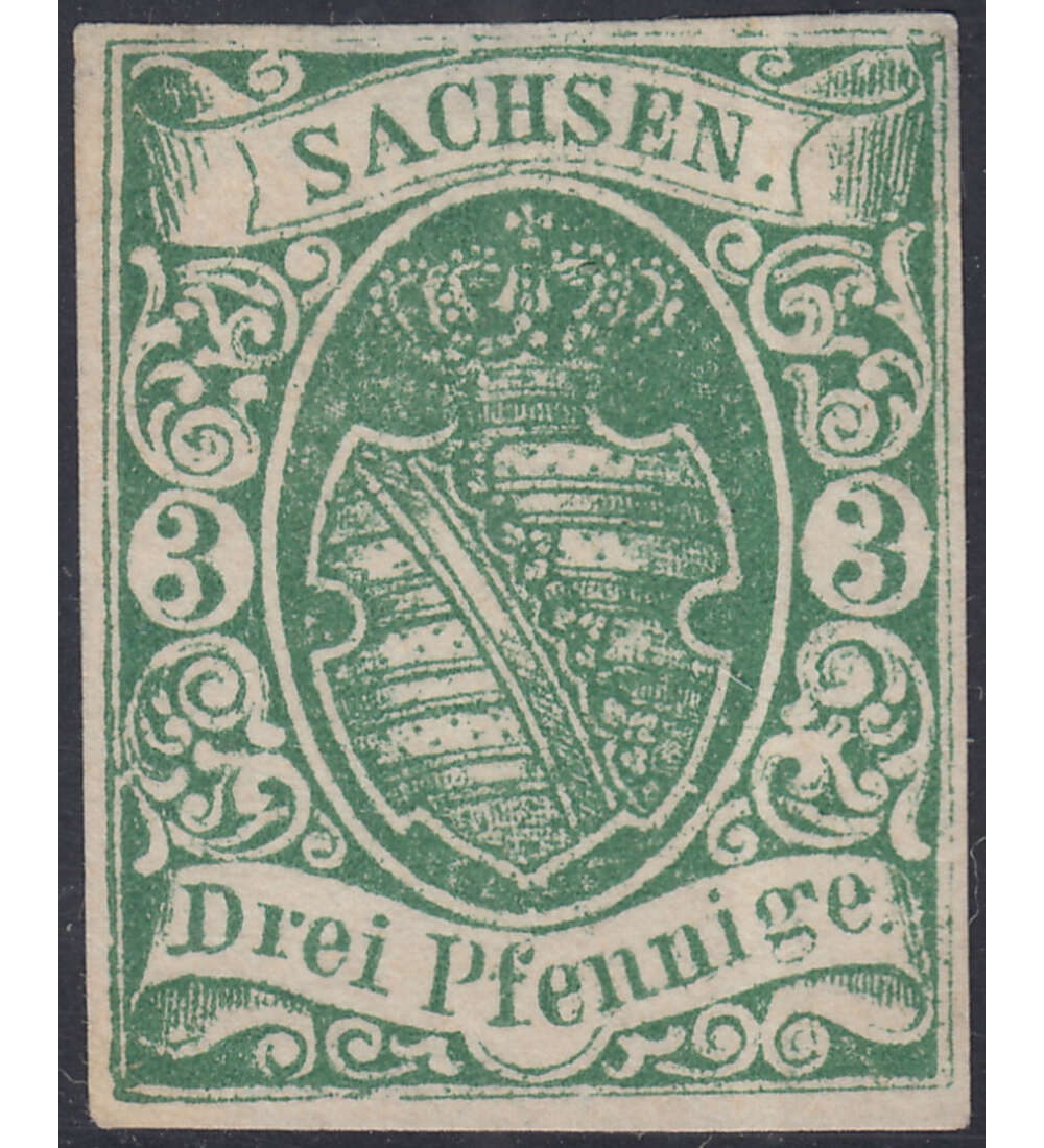 Sachsen Nr. 2IIb ungestempelt