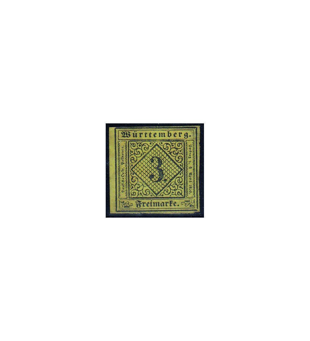 Wrttemberg Nr. 2a ungestemp.