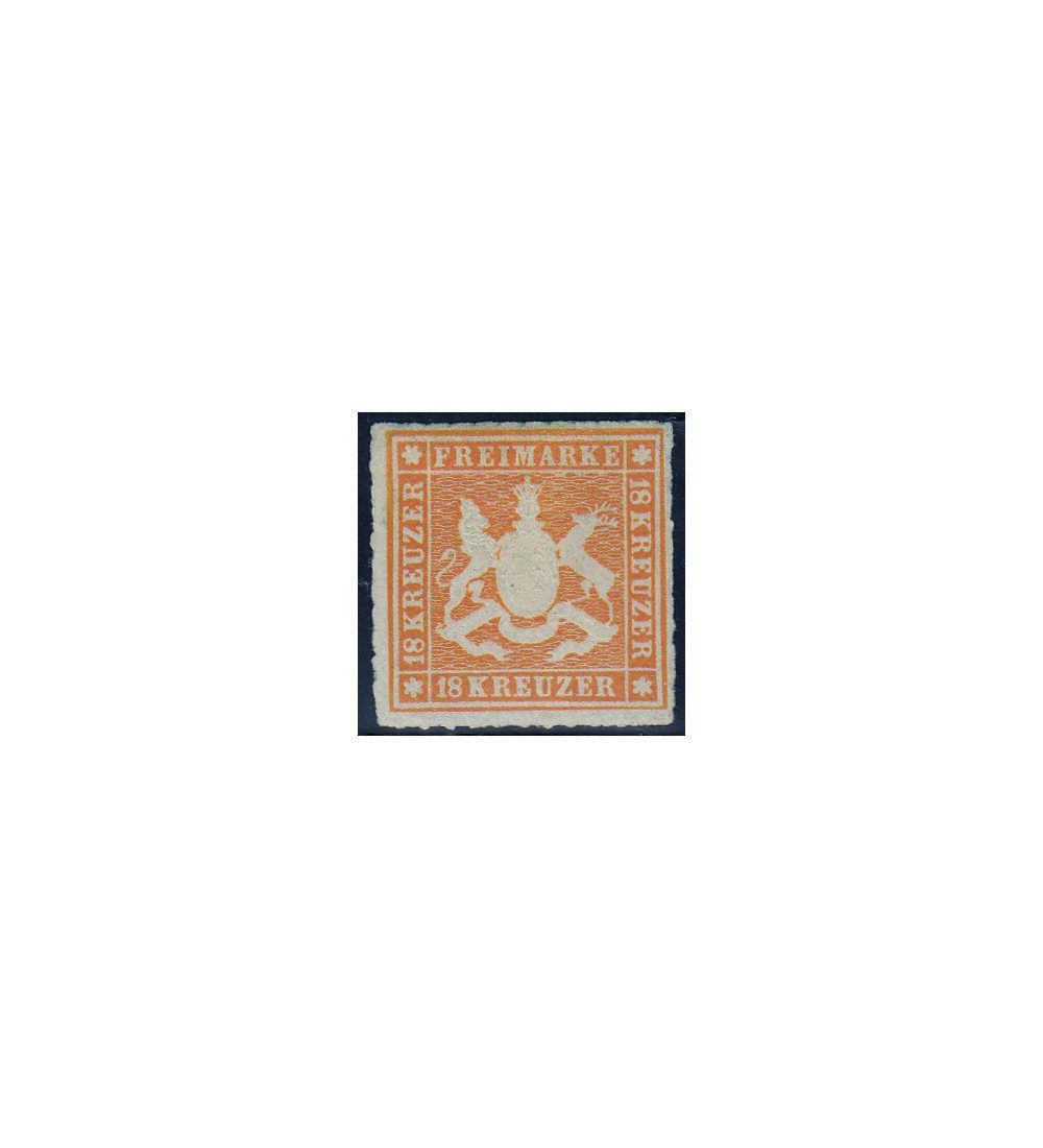 Wrttemberg Nr. 34 ungestemp.