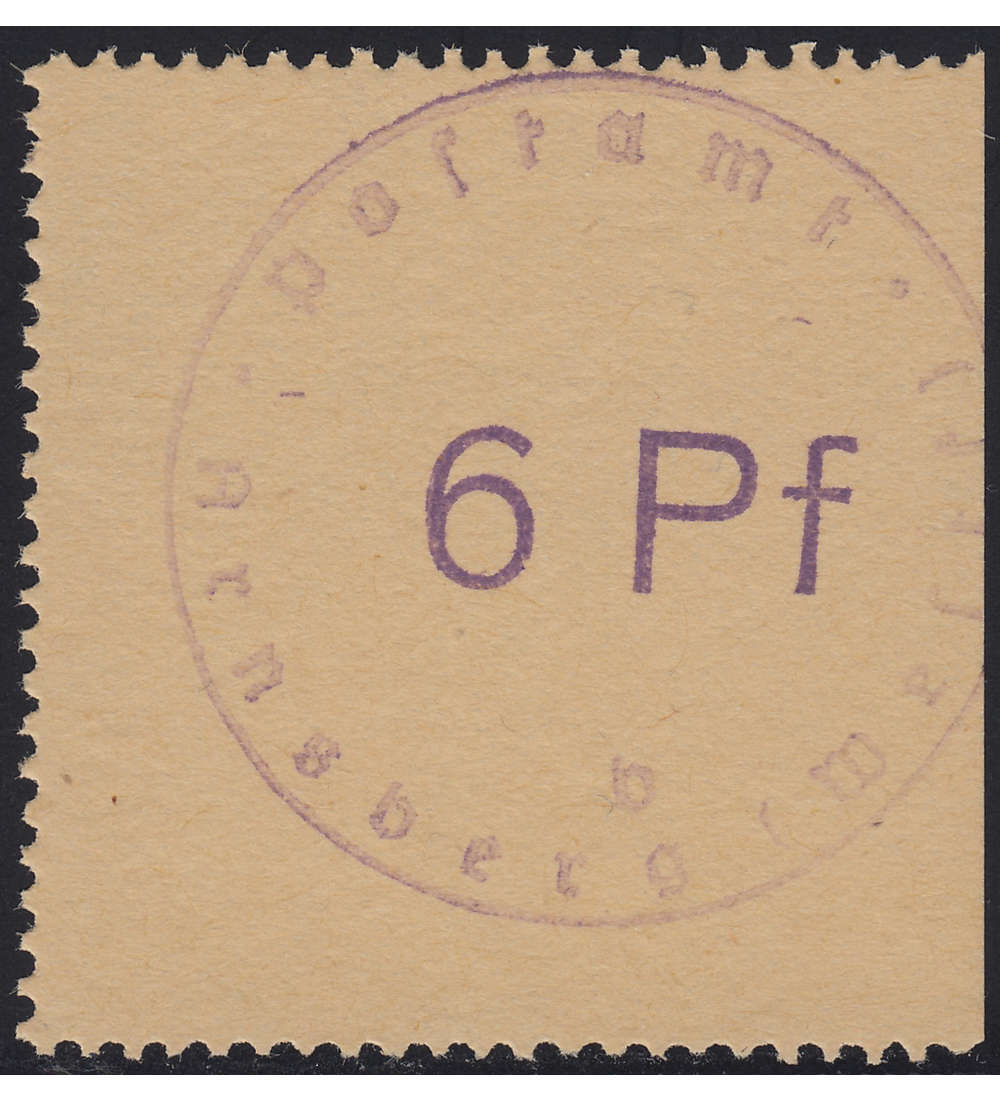 Deutsche Lokalausgabe Arnsberg Nr. 1 postfrisch **