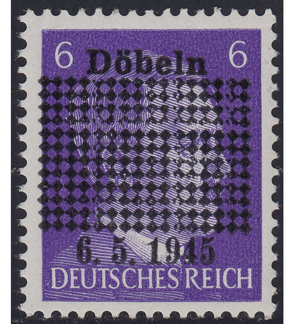 Deutsche Lokalausgabe Dbeln Nr. 1 a postfrisch