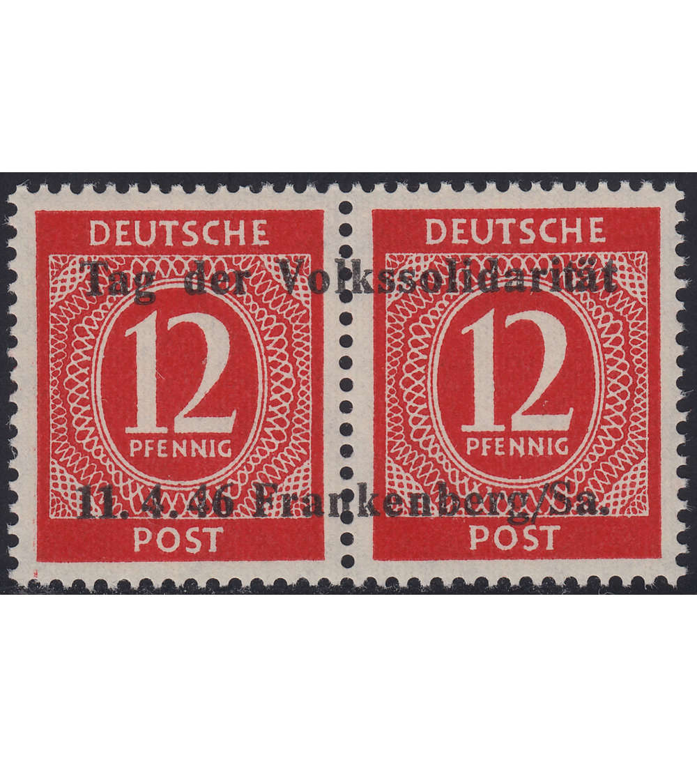 Deutsche Lokalausgabe Frankenberg Nr. 1 postfrisch