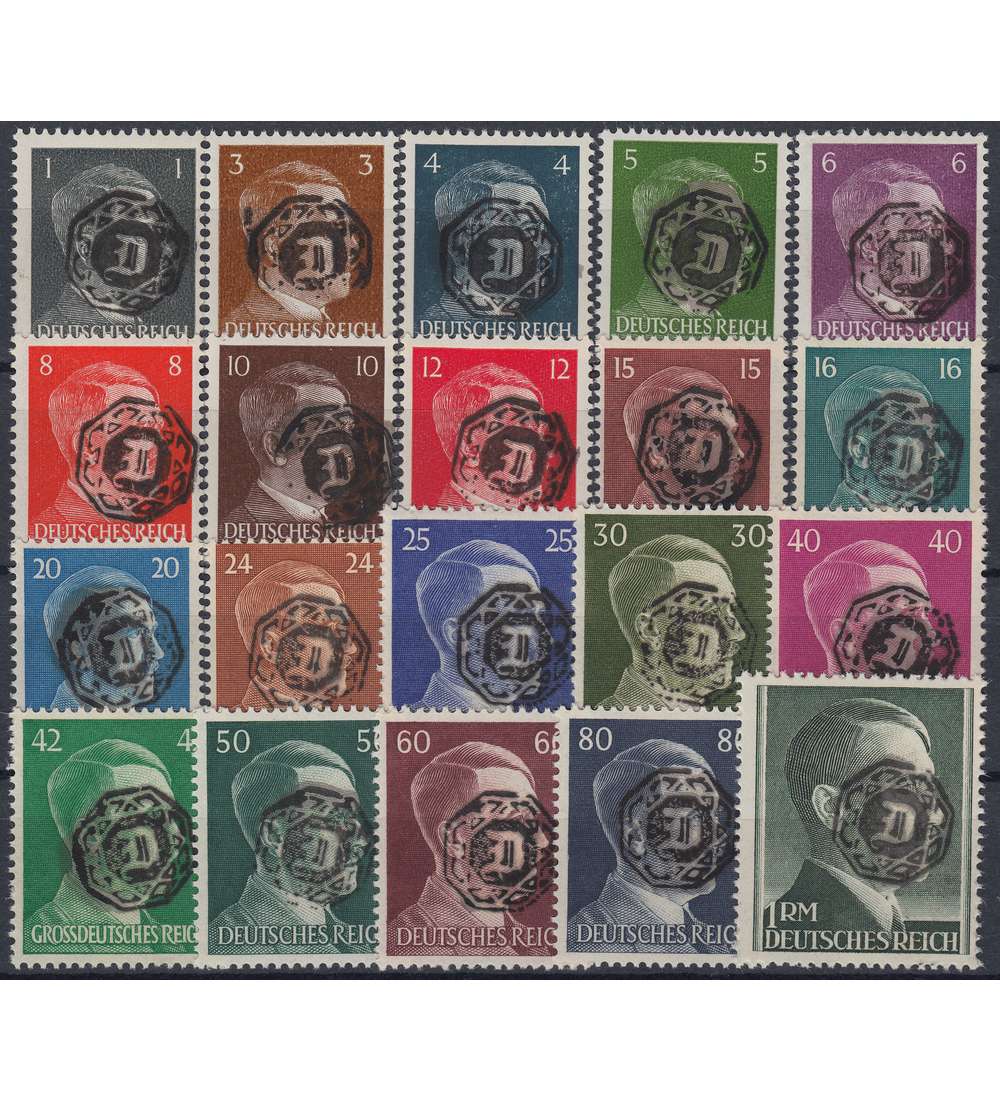 Deutsche Lokalausgabe Lbau Nr. 3-22 postfrisch **