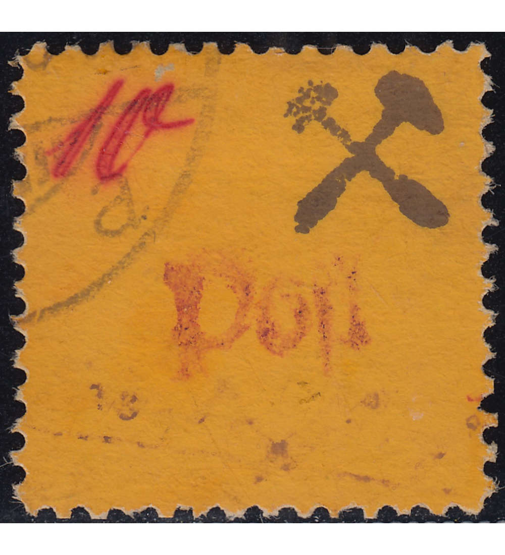 Deutsche Lokalausgabe Grorschen Nr. 28 II gestempelt