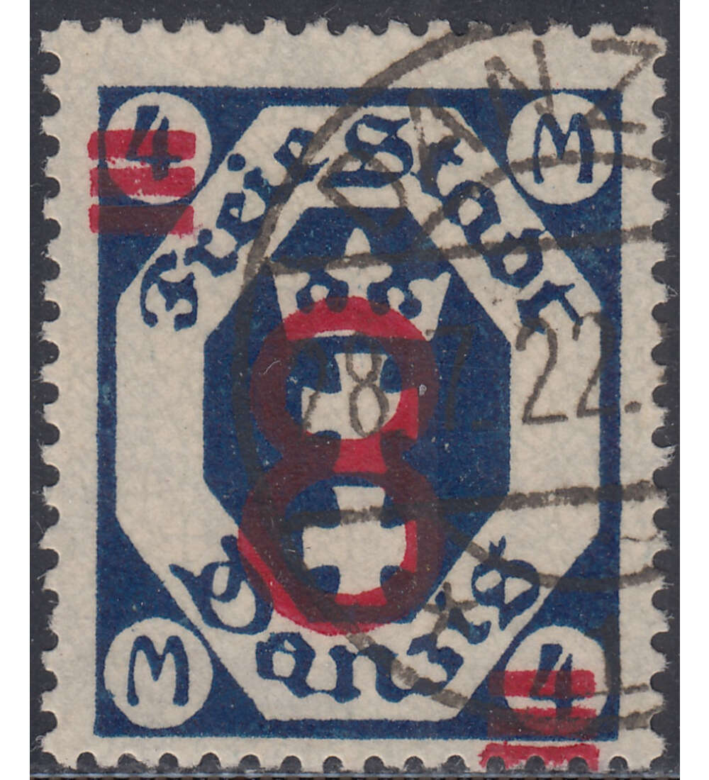 Danzig Nr. 102 gestempelt