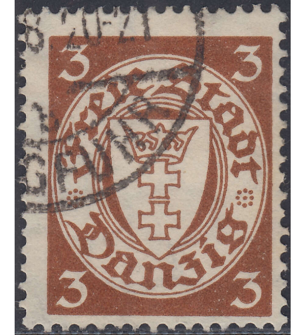 Danzig Nr. 216 gestempelt
