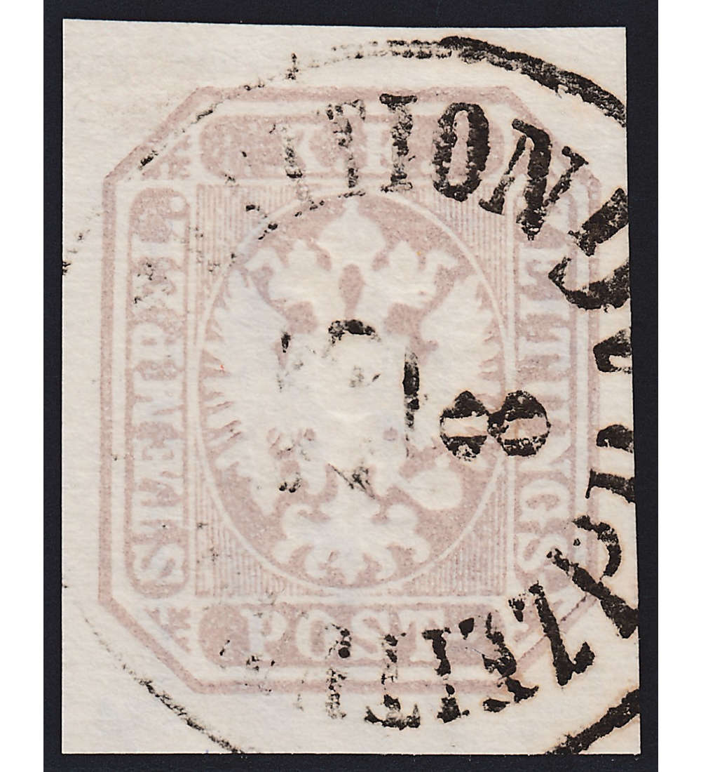 sterreich Nr. 29 gestempelt Doppeladler Zeitungsmarke 1863