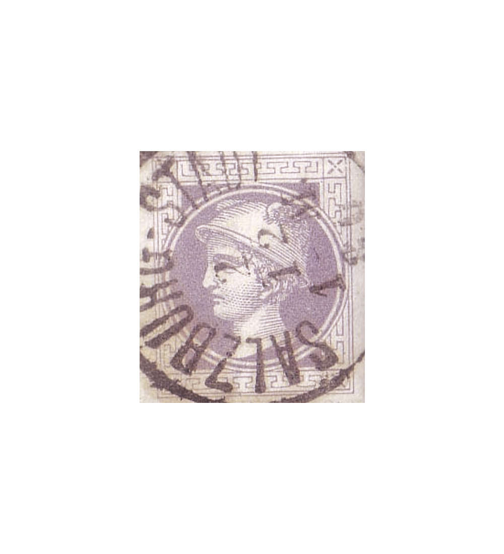 sterreich Nr. 42 gestempelt   Merkurkopf Zeitungsmarke 1867