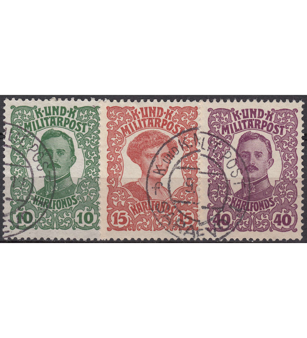 sterreich Bosnien/Herzegowina Nr. 144-146 gestempelt