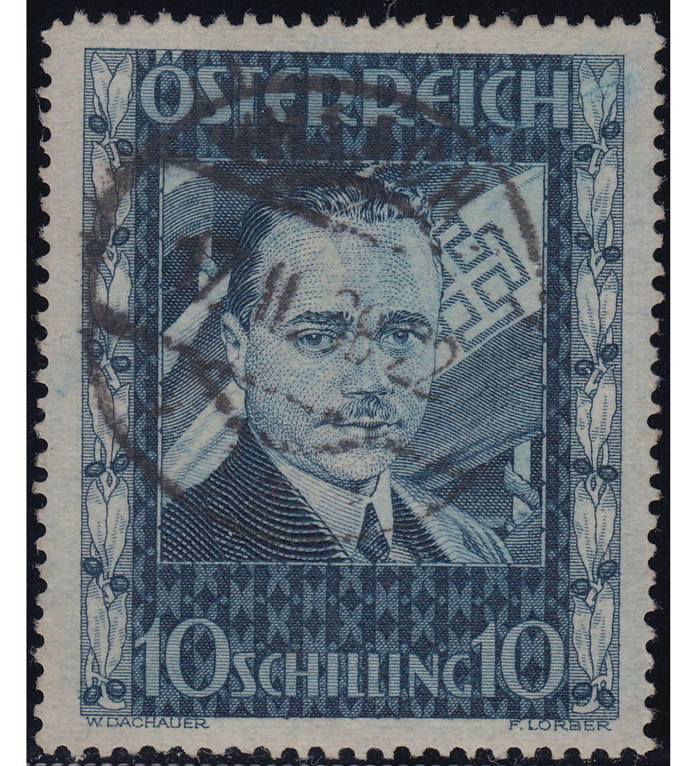 sterreich Nr. 588 gestempelt Dr. Engelbert Dollfuss 1936