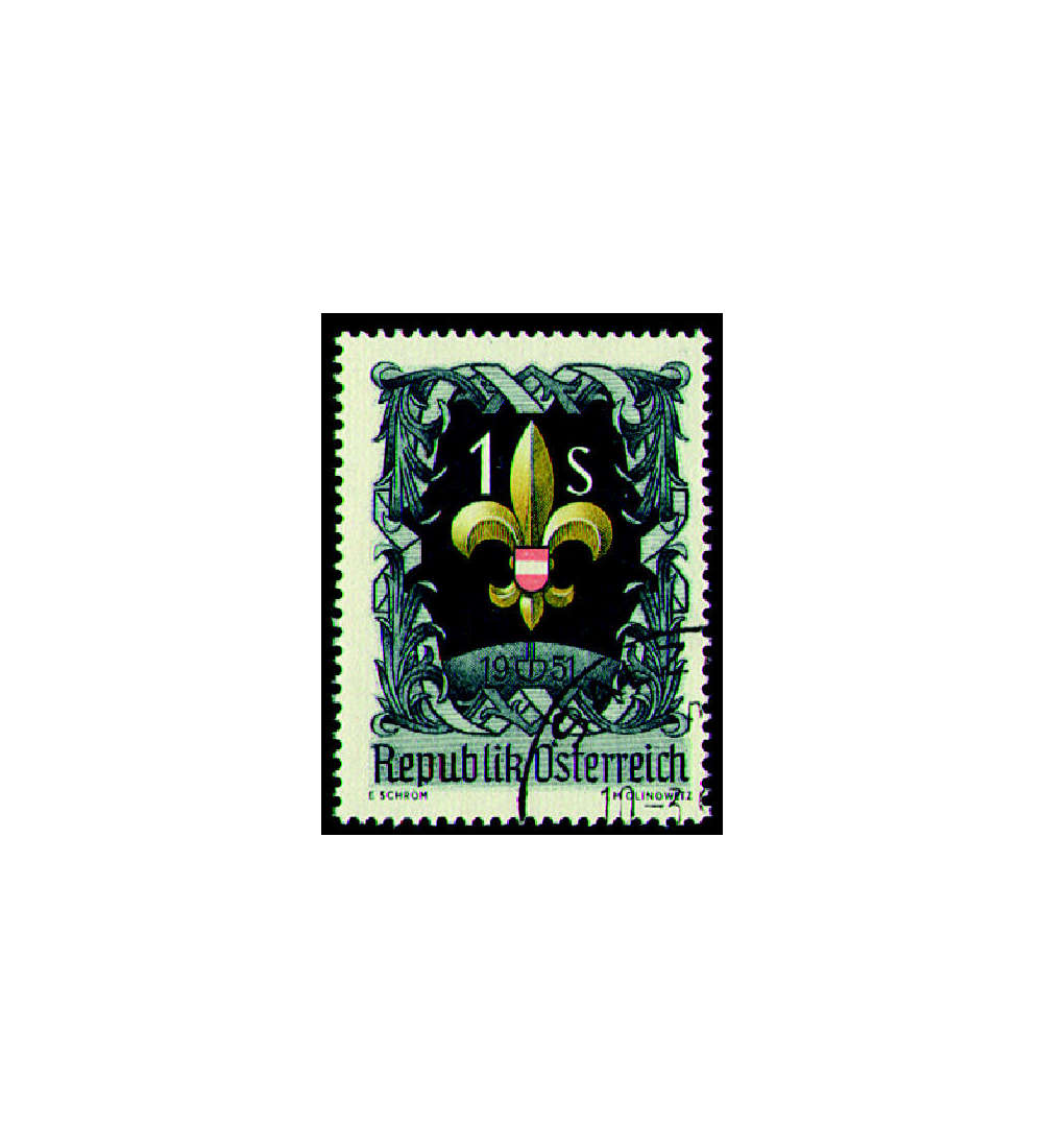 sterreich Nr. 966 gestempelt  Weltpfadfindertreffen 1951