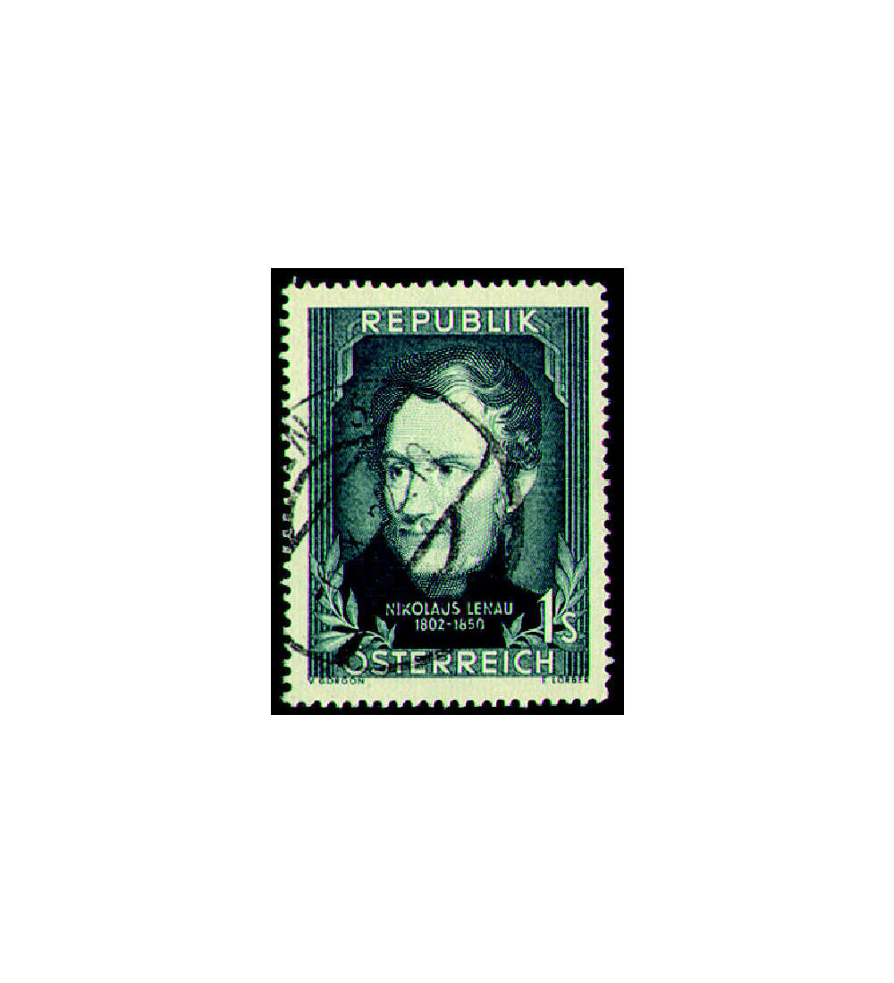 sterreich Nr. 975 gestempelt  Lenau 1952