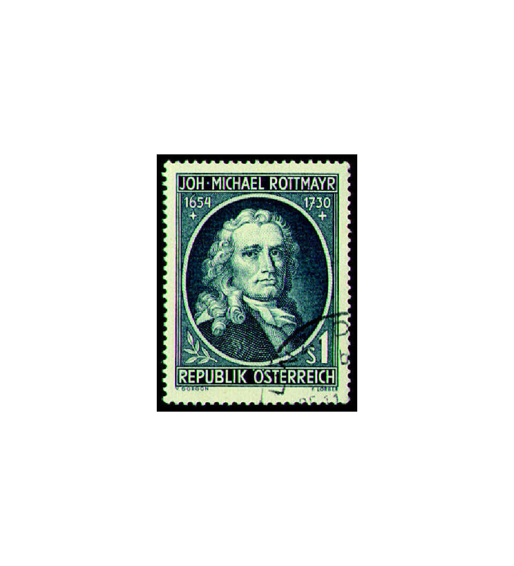sterreich Nr.1007 gestempelt  Rottmayr 1954