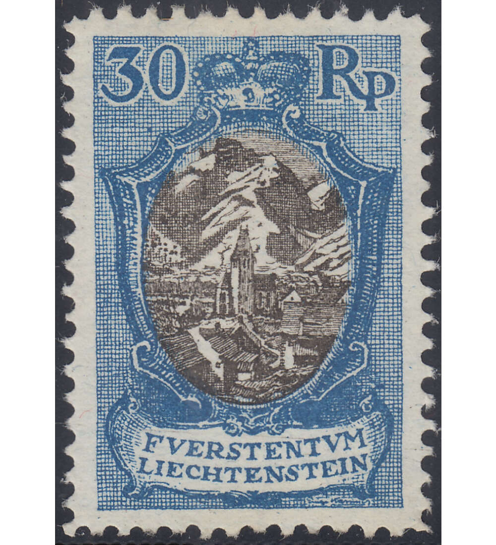 Liechtenstein Nr. 64           Freimarke 1925