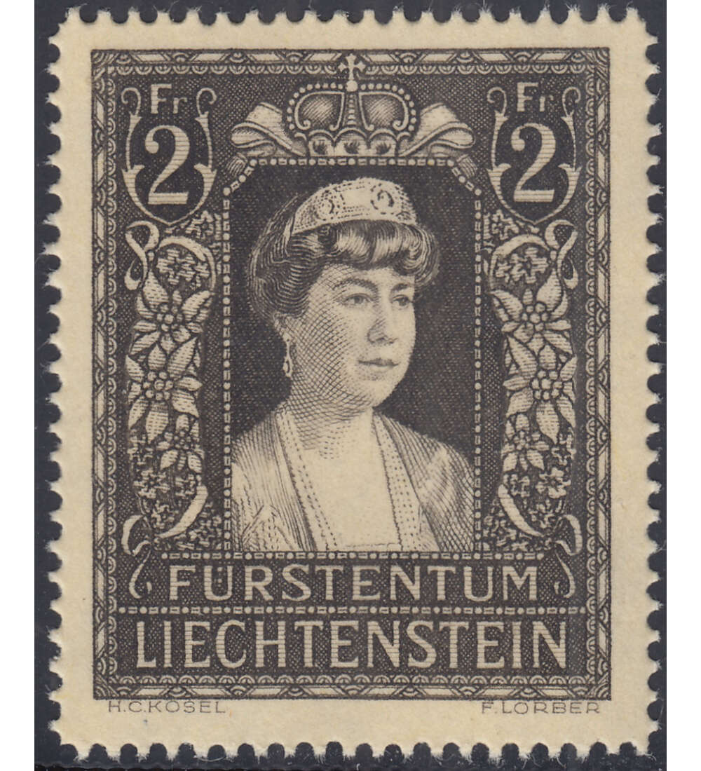 Liechtenstein Nr. 256 postfrisch **  Tod der Frstin Elsa