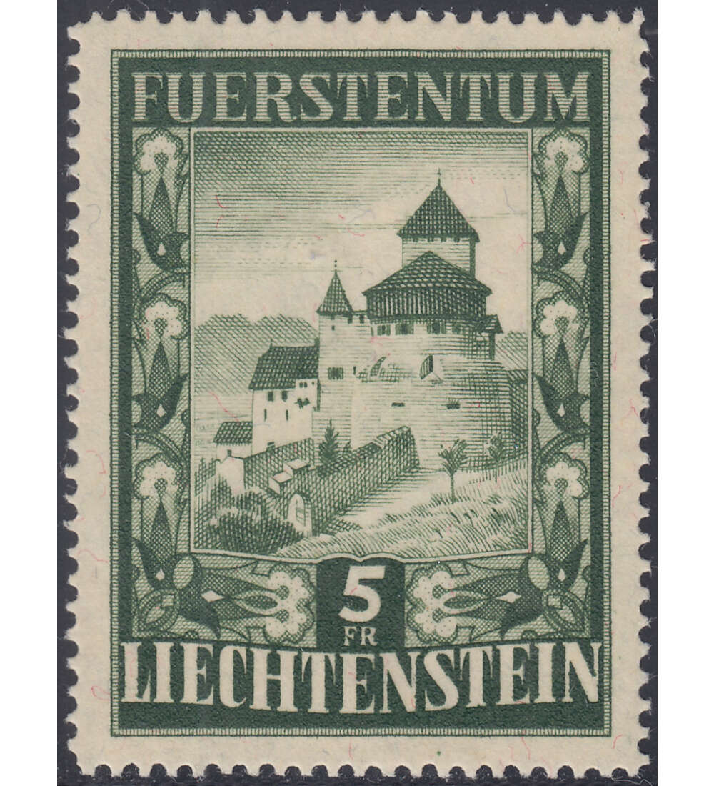 Liechtenstein Nr. 309 postfrisch **  Freimarke Burg Vaduz 1952