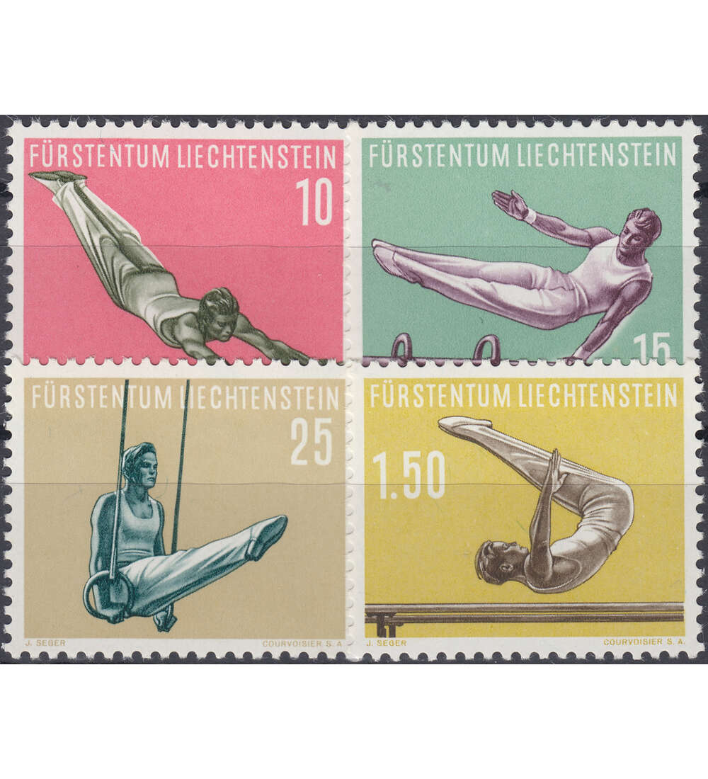 Liechtenstein Nr. 353-356 postfrisch ** Sport 1957