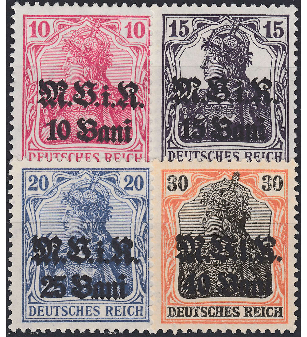 Deutsche Besetzung Rumnien Nr. 4-7 postfrisch **